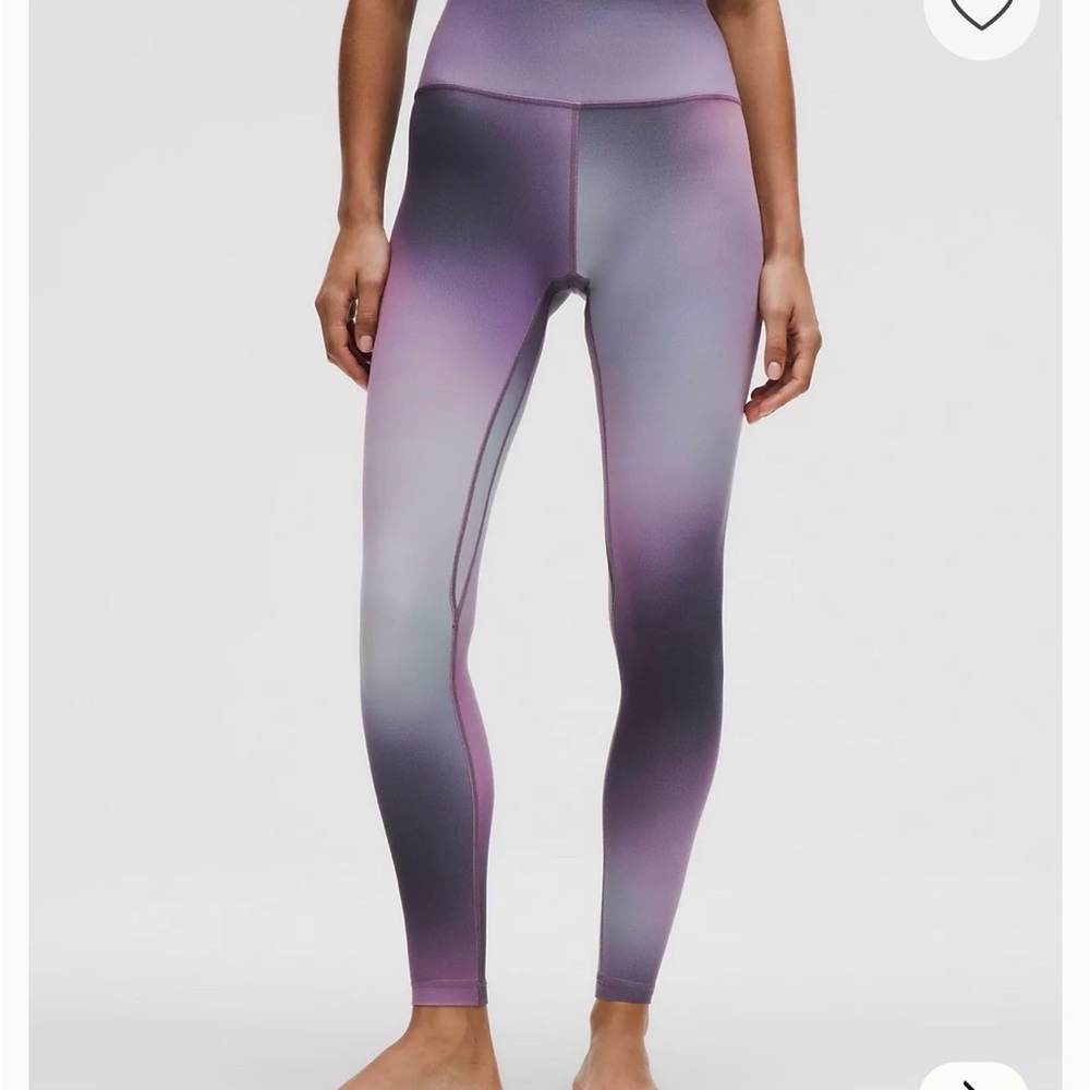 Lululemon Athletica Ombre Purple Leggings